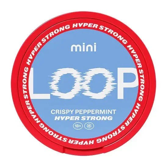 Loop Crispy Peppermint Mini Hyper Strong 10mg - The Snus Outlet