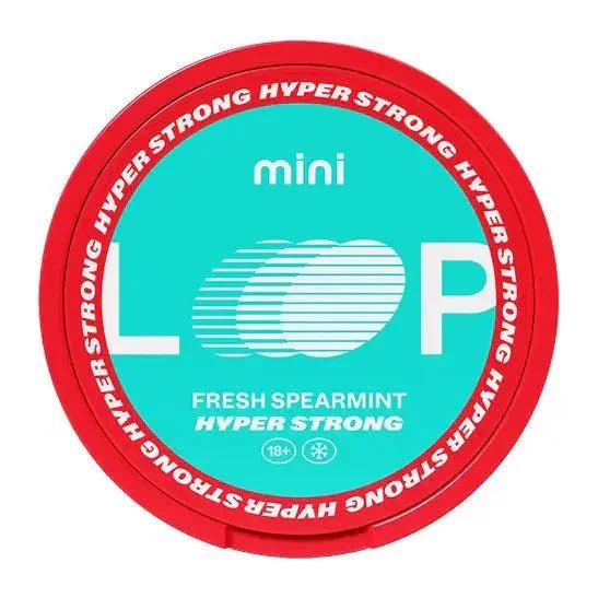 Loop Fresh Spearmint Mini Hyper Strong 10mg - The Snus Outlet