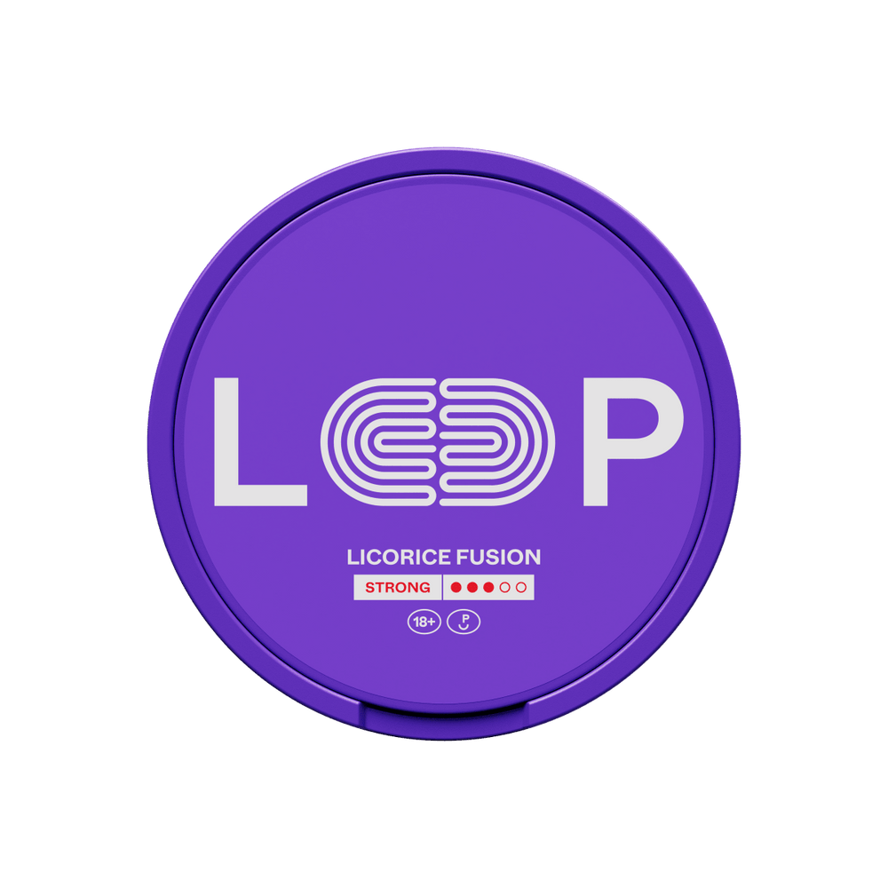 LOOP Licorice Fusion Strong 9mg - The Snus Outlet