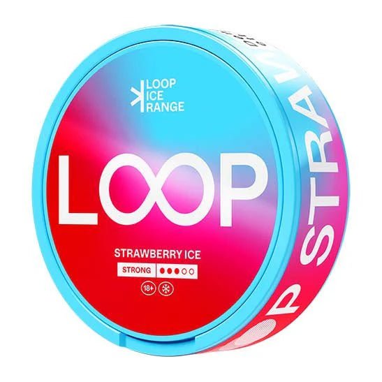 LOOP Strawberry Ice Strong 9mg - The Snus Outlet