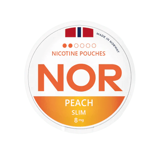 Nor No.10 Peach 8mg - The Snus Outlet