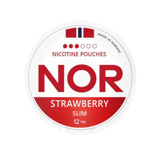 Nor No.4 Strawberry 12mg - The Snus Outlet