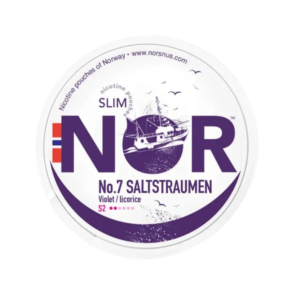 Nor No.7 Licorice & Violet 8mg - The Snus Outlet