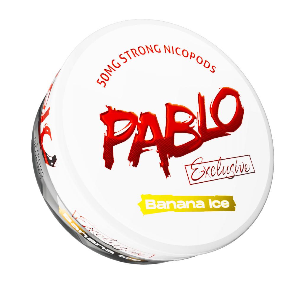 PABLO Exclusive Banana Ice 50mg - The Snus Outlet