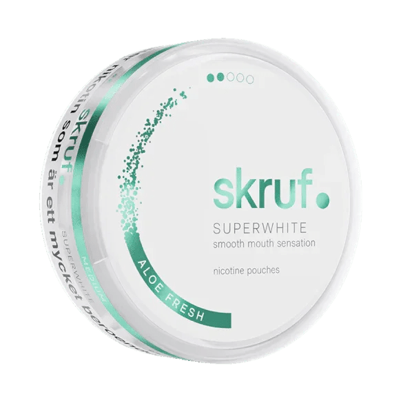 Skruf Superwhite Aloe Fresh 8mg - The Snus Outlet