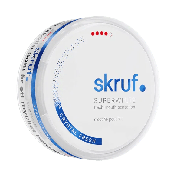 Skruf Superwhite Crystal Fresh 11mg - The Snus Outlet