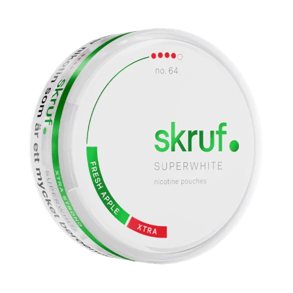 Skruf Superwhite Fresh Apple 11mg - The Snus Outlet