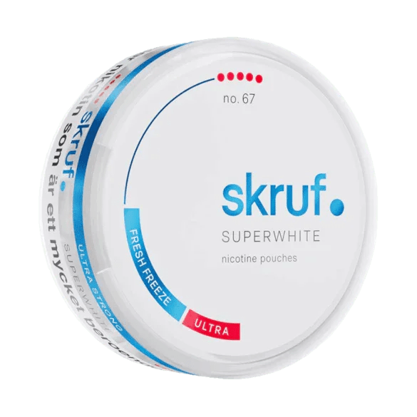 Skruf Superwhite Fresh Freeze 12mg - The Snus Outlet