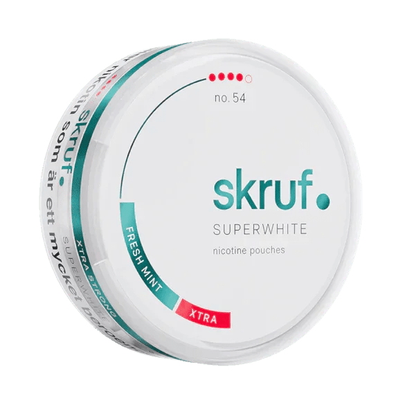 Skruf Superwhite Fresh Mint 11mg - The Snus Outlet