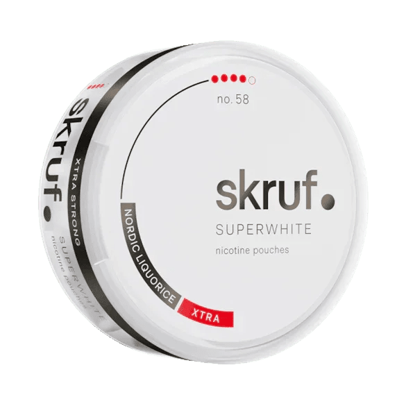 Skruf Superwhite Nordic Liquorice 11mg - The Snus Outlet