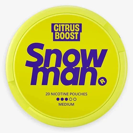 Snowman Citrus Boost 9mg - The Snus Outlet