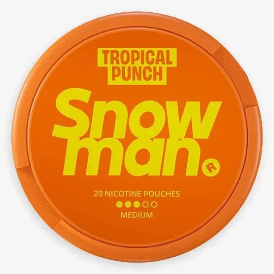 Snowman Tropical Punch 9mg - The Snus Outlet