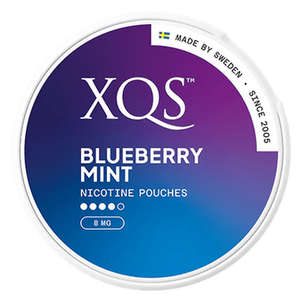 XQS Blueberry Mint Strong 8mg - SHORT DATE DEAL