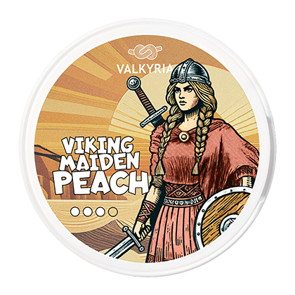 Valkyria Viking Maiden Peach Slim - The Snus Outlet