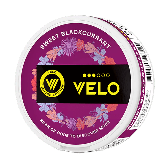 VELO Midsummer Sweet Blackcurrant 8mg - The Snus Outlet