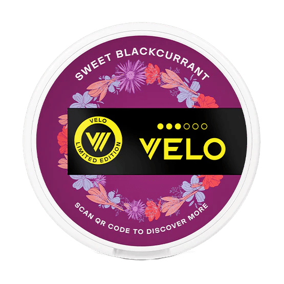 VELO Midsummer Sweet Blackcurrant 8mg - The Snus Outlet