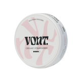Vont Creamy Strawberry Strong 7mg side view - The Snus Outlet