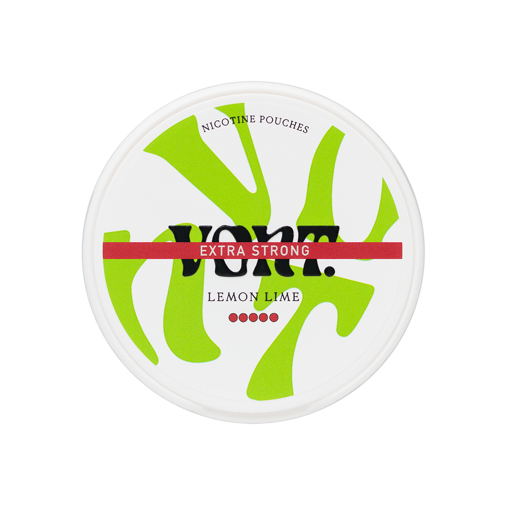 Vont Lemon Lime Extra Strong 12mg - The Snus Outlet