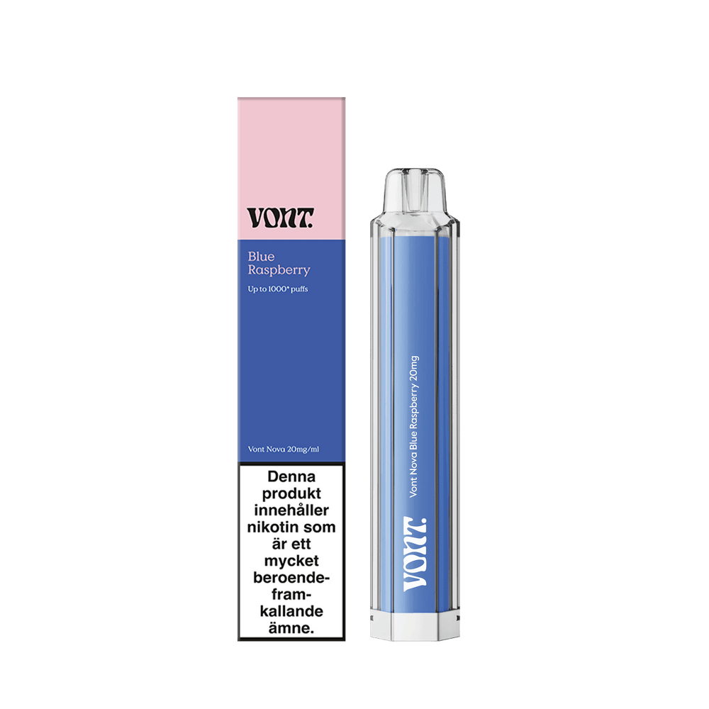 Vont Nova Blue Raspberry 20mg - The Snus Outlet