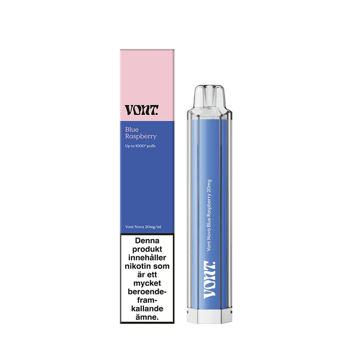 Vont Nova Blue Raspberry 20mg - The Snus Outlet
