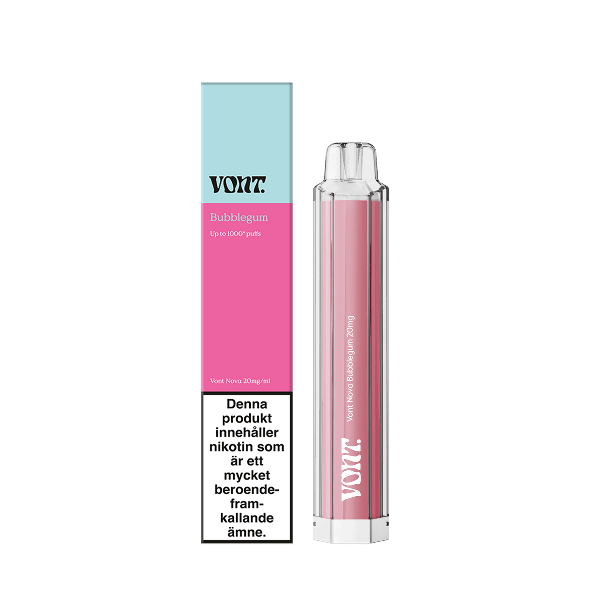 Vont Nova Bubblegum 20mg - The Snus Outlet