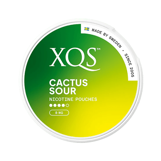 XQS Cactus Sour Strong 8mg - The Snus Outlet