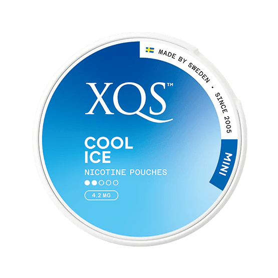 XQS Cool Ice Mini 4mg - The Snus Outlet