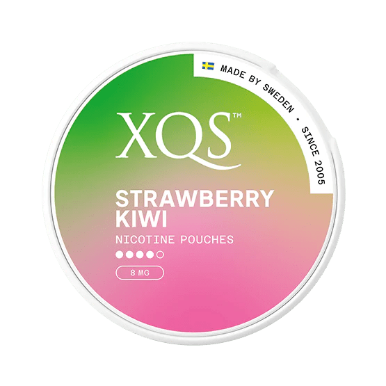 XQS Strawberry Kiwi 8mg - The Snus Outlet