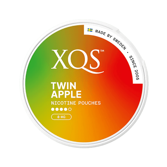 XQS Twin Apple Strong 8mg - The Snus Outlet