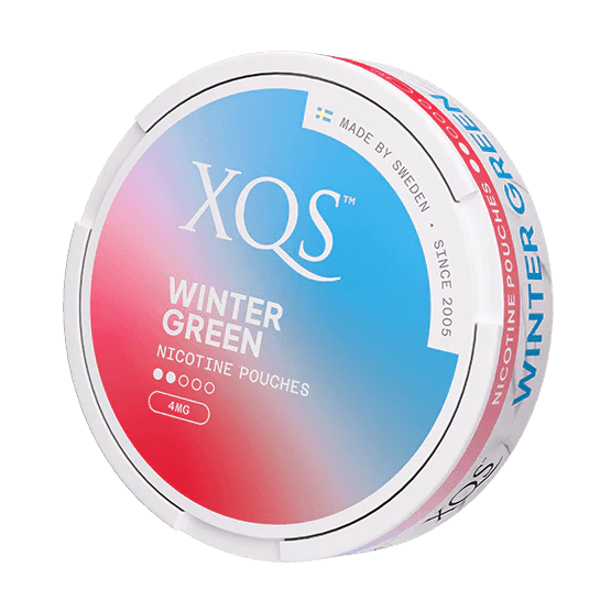 XQS Wintergreen Slim 4mg - The Snus Outlet