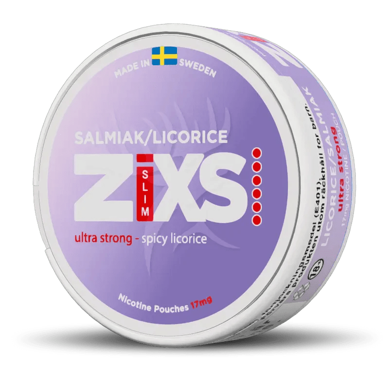 ZIXS Salmiak 12mg - The Snus Outlet