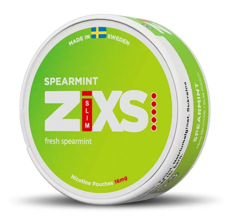 ZIXS Spearmint 12mg - The Snus Outlet