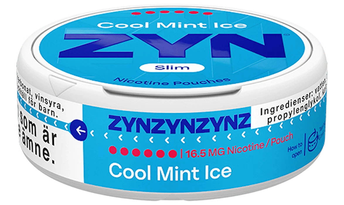 ZYN Cool Mint Ice Slim 16,5mg - Image 2
