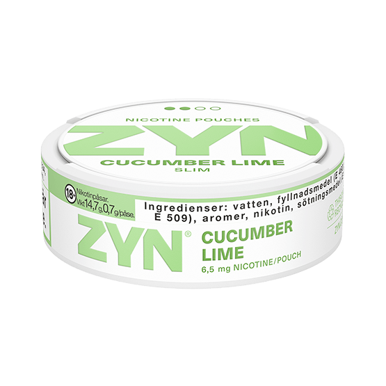 ZYN Cucumber Lime Slim 6mg - Image 3